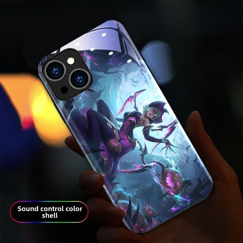 [英文]英雄聯盟來電閃智能發光手機殼