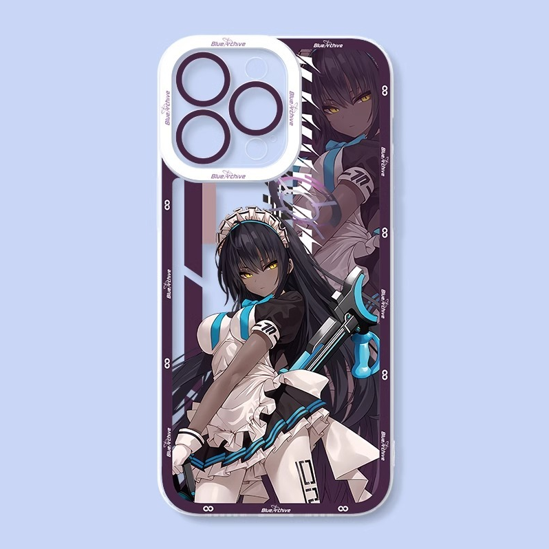 蘋果 系列蔚藍檔案天使眼透明防摔軟殼