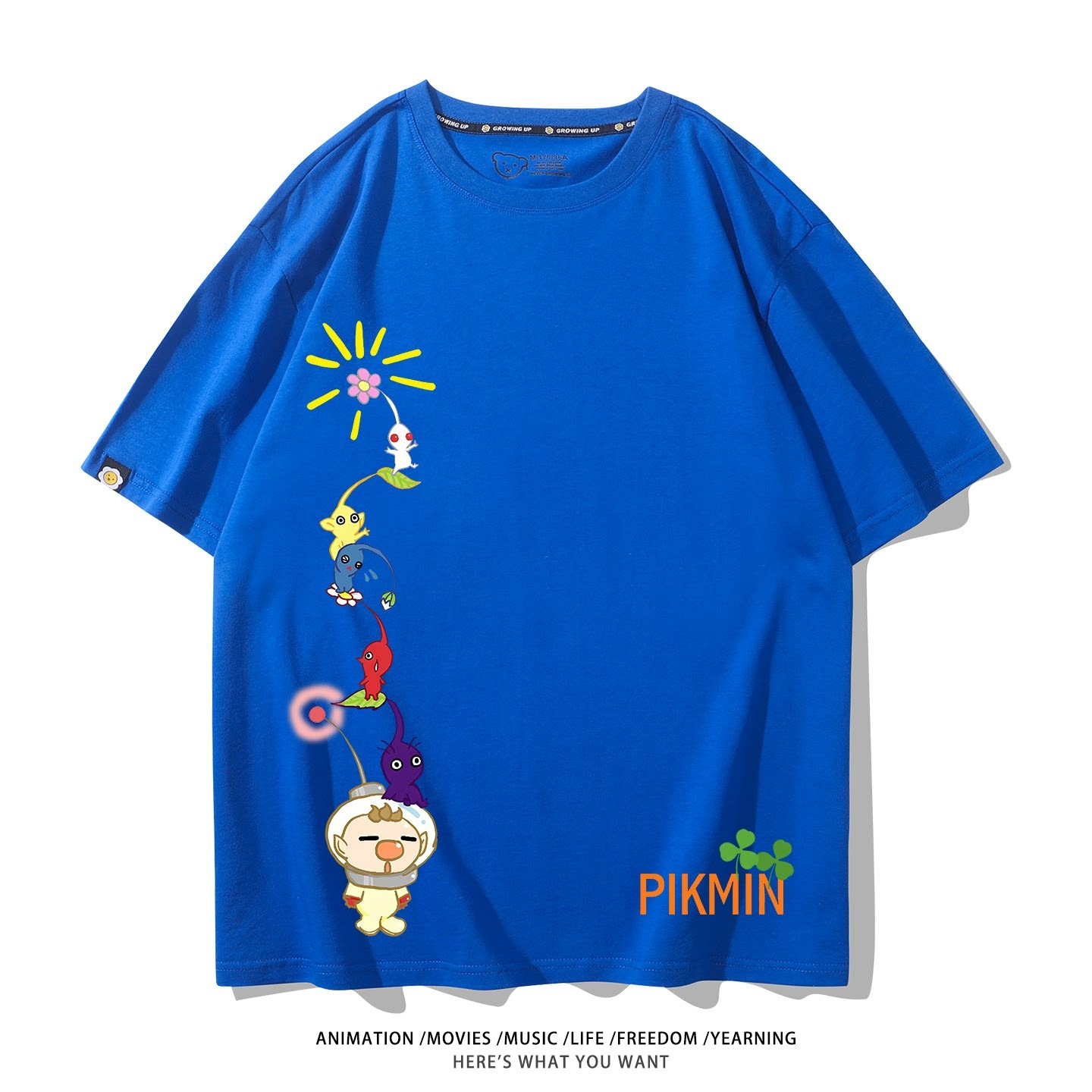 皮克敏PIKMIN4 印花短袖T恤
