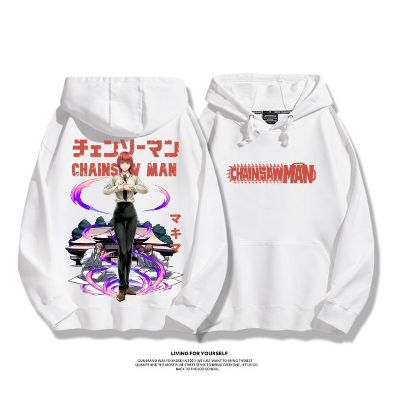 鏈鋸人新款 親子情侶男女款連帽衛衣