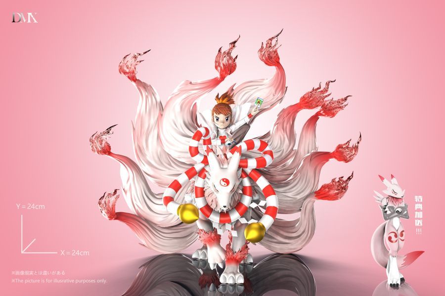 【預購】DMX STUDIO 數碼寶貝三代 九尾狐&留姬&妖狐獸