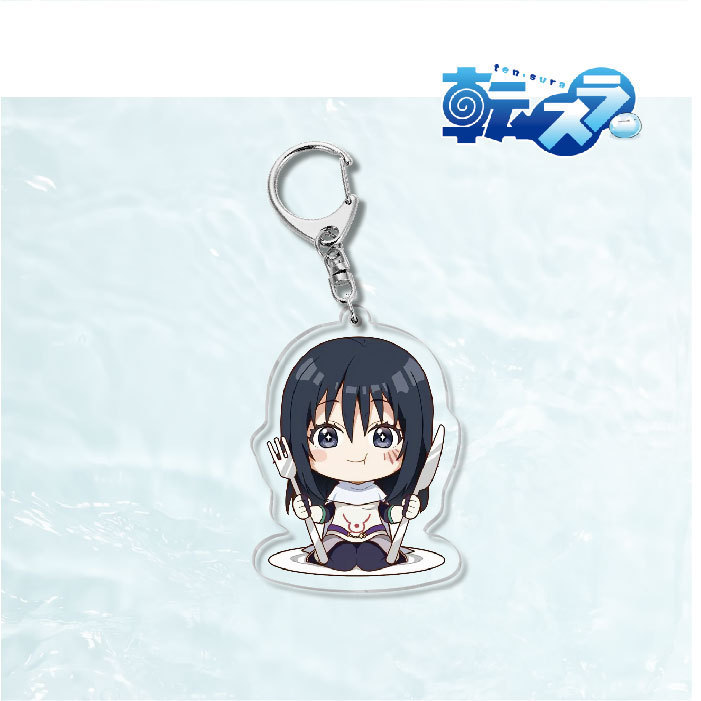 關於我轉生成爲史萊姆那件事萌王利姆露朱菜紫苑靜米莉姆鑰匙扣掛飾【單買三件起送】