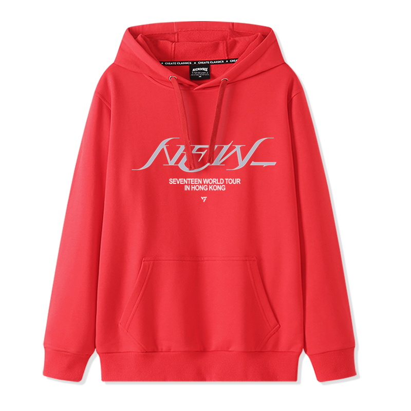SEVENTEEN世巡NEW 周邊衛衣2025秋冬新款連帽衛衣