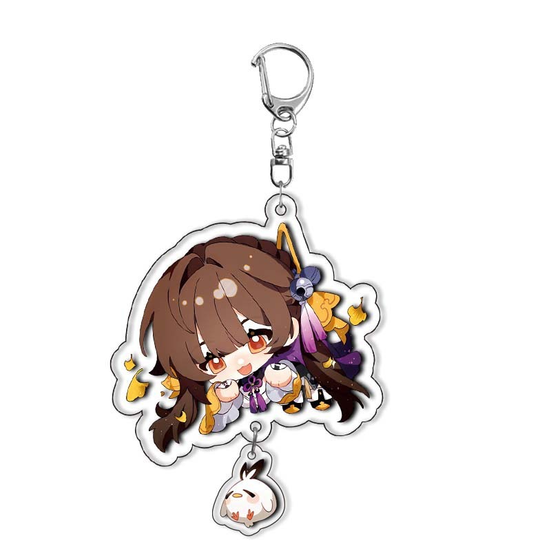 崩壞星穹鐵道愛莉希雅彥卿希露瓦景元白露姬子亞克力鑰匙扣掛飾【單買三件起送】