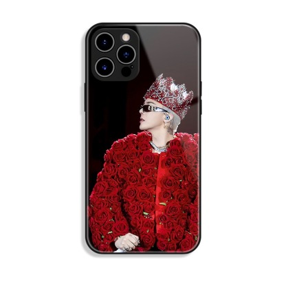 GD權志龍新款高清全包防摔玻璃殼