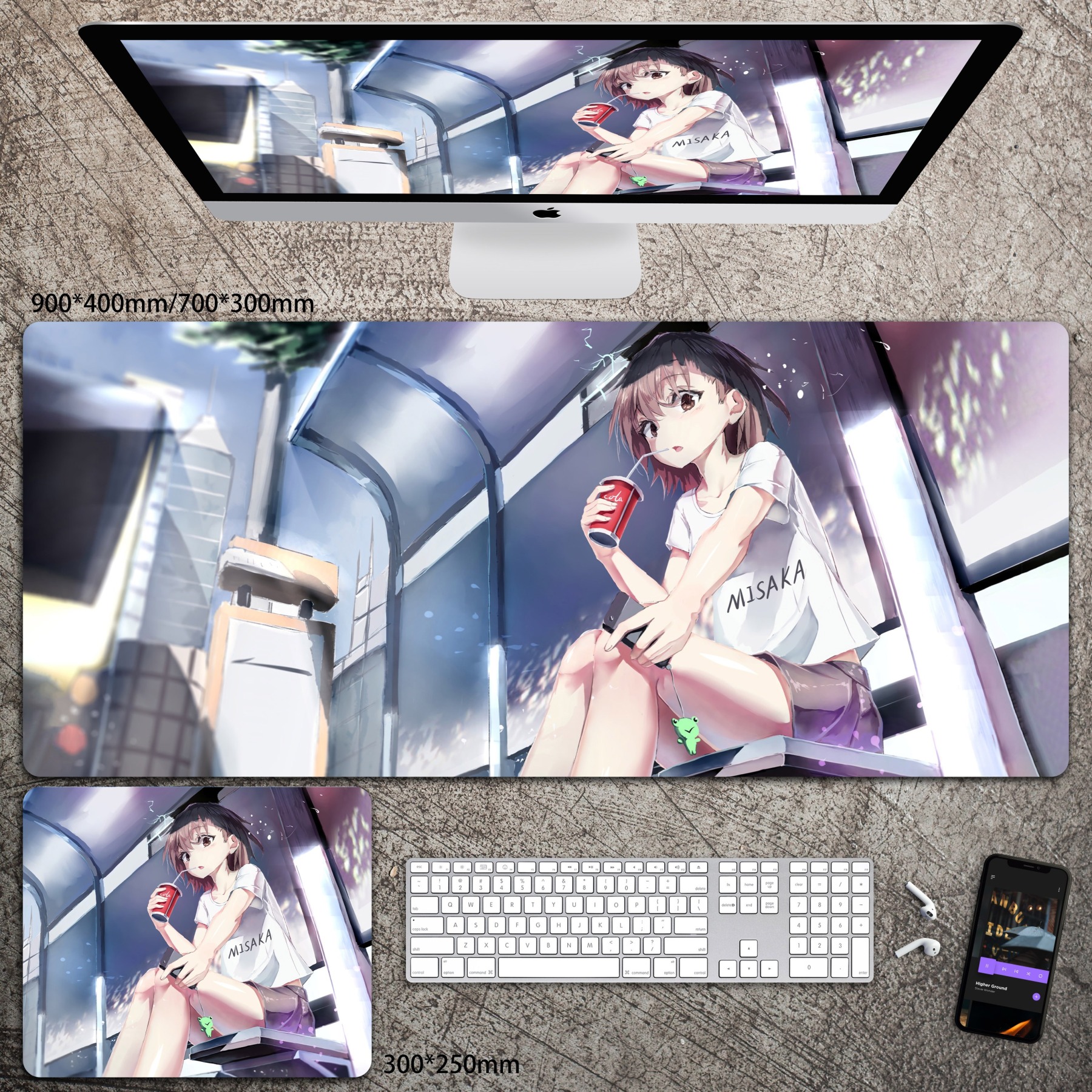 動漫系列 主題桌墊 布質滑鼠墊