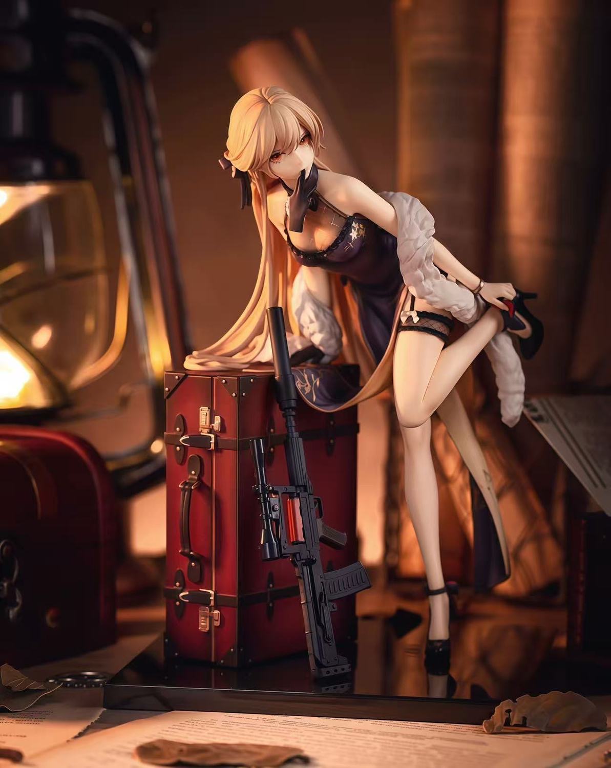 少女前綫  OTS-14 紫雨心 雙頭雕 GK