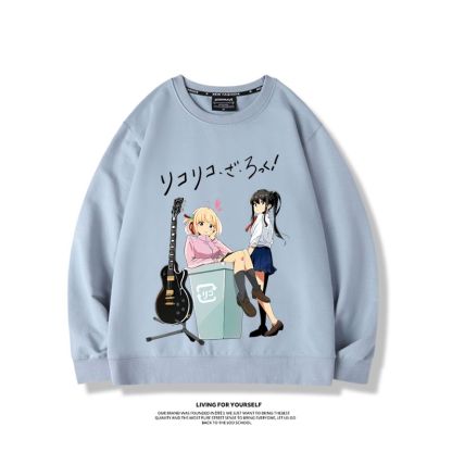 孤獨搖滾聯名莉可麗絲2023親子情侶裝 圓領長袖