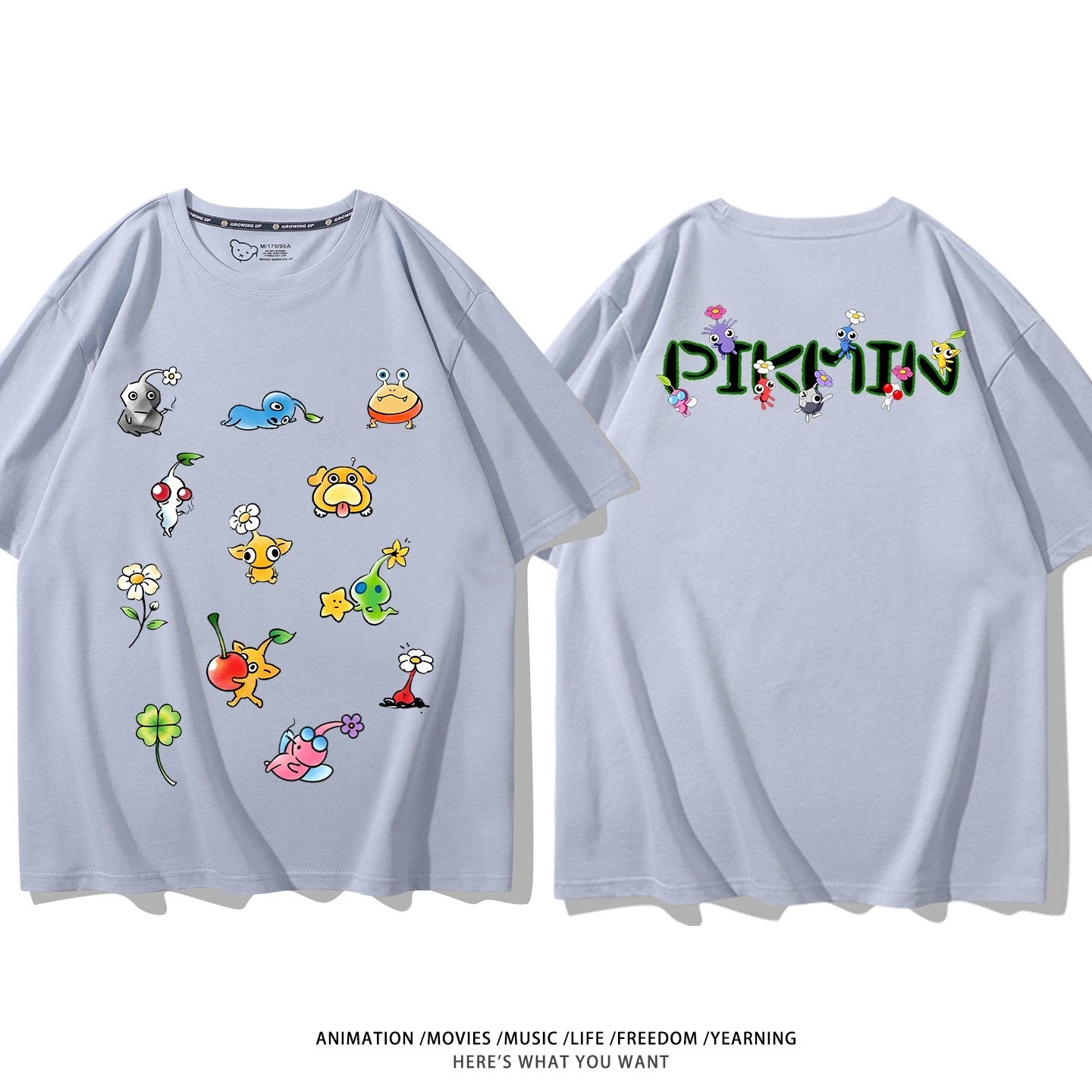 皮克敏PIKMIN4 印花短袖T恤
