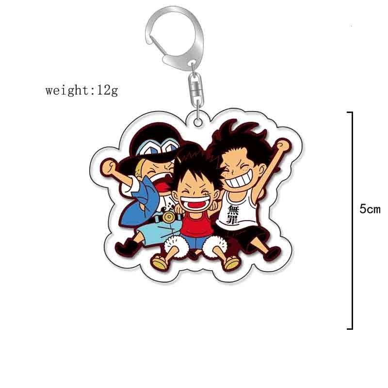 航海王 草帽路飛索隆羅香克斯周邊鑰匙扣 掛飾【單買三件起送】