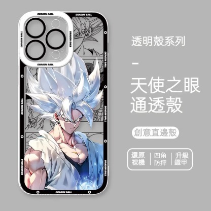 蘋果 系列七龍珠新款天使眼透明防摔軟殼