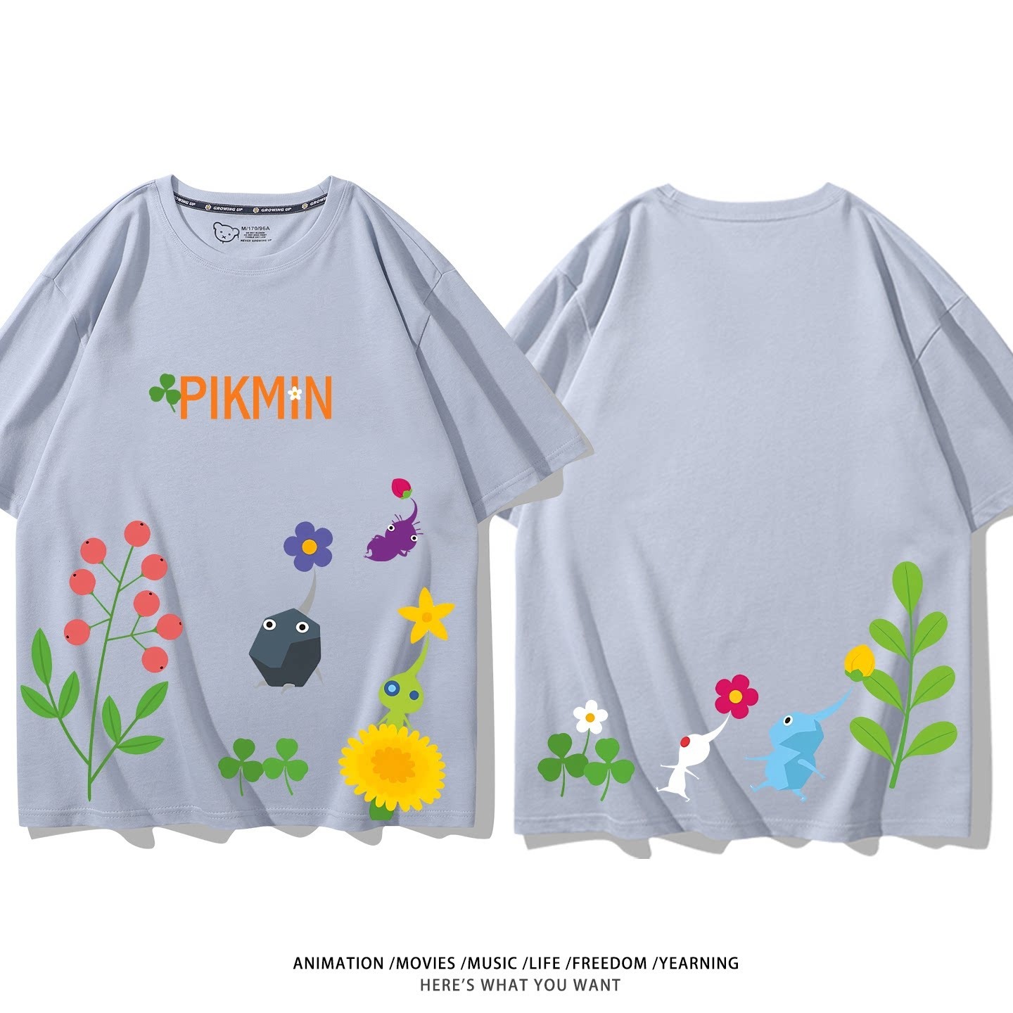 皮克敏PIKMIN4 印花短袖T恤