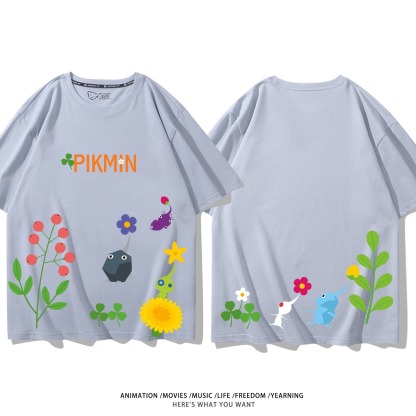 皮克敏PIKMIN4 印花短袖T恤