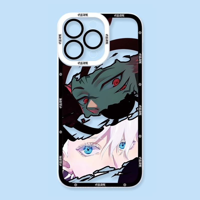 蘋果 系列咒術迴戰天使眼透明防摔軟殼