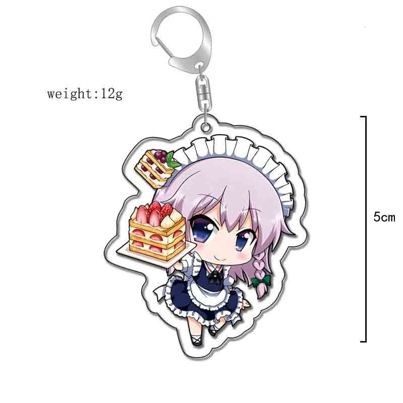 東方Project博麗靈夢神玉霧雨魔理八雲紫沙亞克力鑰匙扣周邊掛飾【單買三件起送】