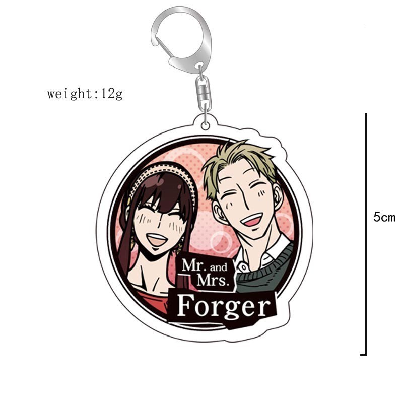 間諜過家家SPY×FAMILY黃昏勞埃德·福傑約爾阿尼亞 亞克力鑰匙扣 掛飾【單買三件起送】