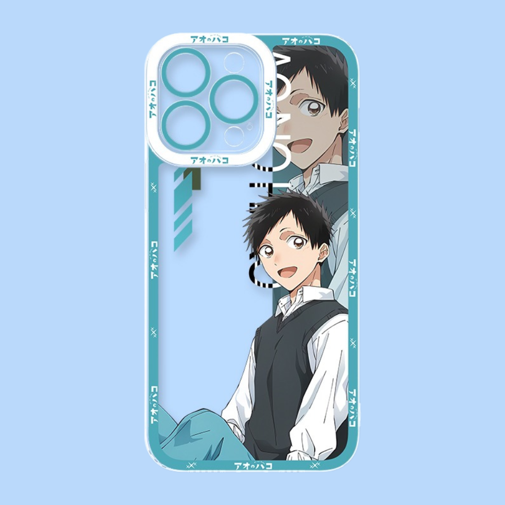 藍箱天使眼透明防摔軟殼