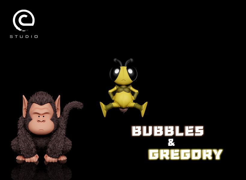 【預購】C-STUDIO 龍珠 地球入侵篇 巴布魯斯（猴子）&古雷格利（飛蟲）