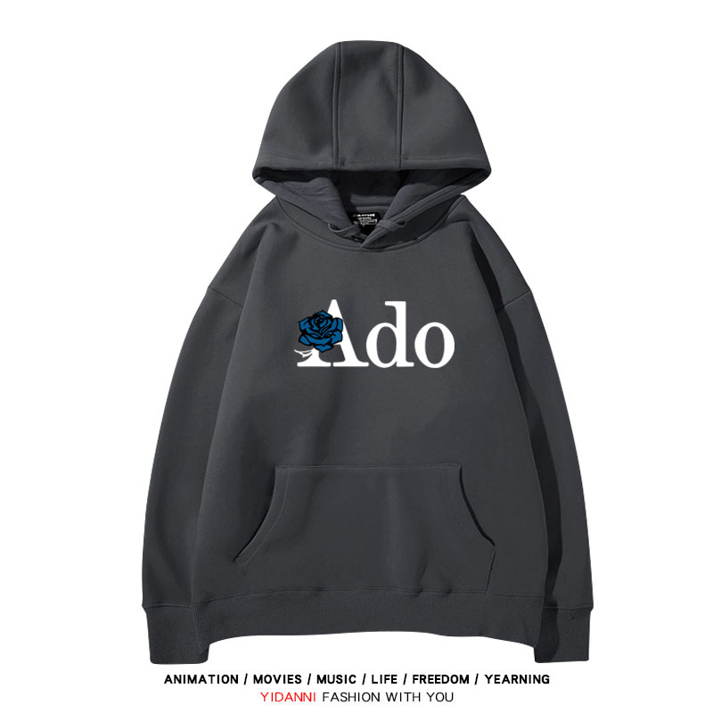 Ado歌手同人 寬鬆百搭 秋冬款 寬鬆連帽衛衣