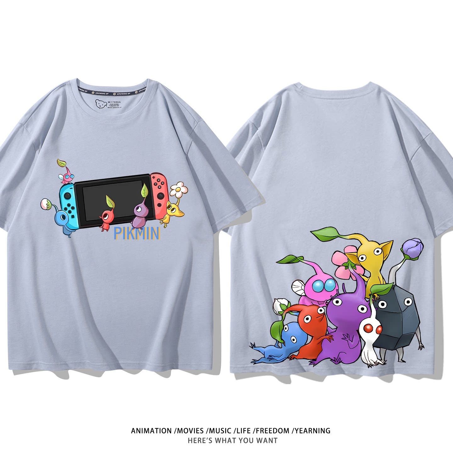 皮克敏PIKMIN4 印花短袖T恤