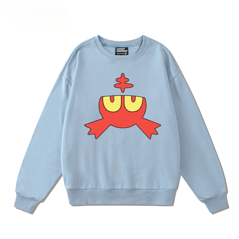 精靈寶可夢木木梟火斑喵 2024親子情侶裝 圓領長袖