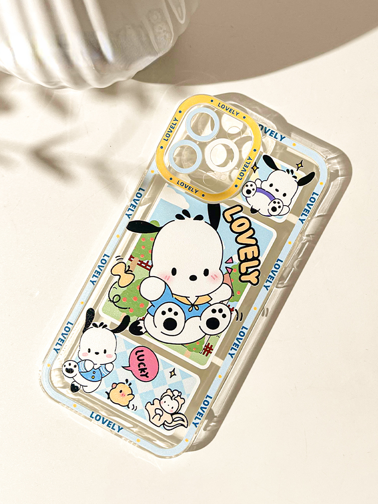 蘋果 系列三麗鷗天使眼透明防摔軟殼