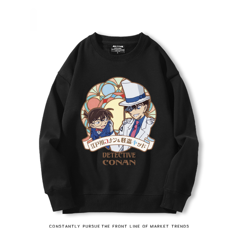 名偵探柯南 聯名2024親子情侶裝 圓領長袖
