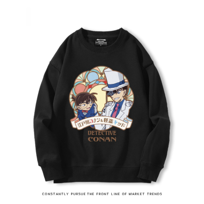 名偵探柯南 聯名2024親子情侶裝 圓領長袖
