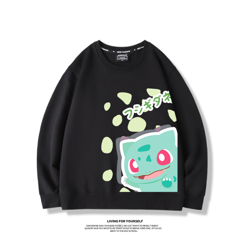 寶可夢2023親子情侶裝 圓領長袖