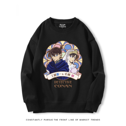 名偵探柯南 聯名2024親子情侶裝 圓領長袖
