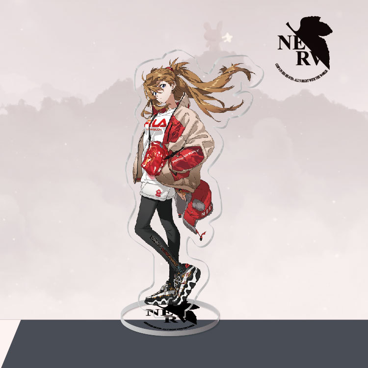 福音EVA綾波麗立牌動漫周邊亞克力鑰匙扣明日香真希波碇真嗣渚薰掛飾【單買三件起送】