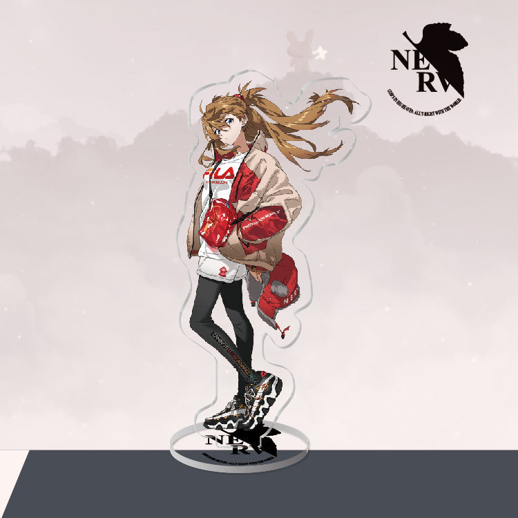 福音EVA綾波麗立牌動漫周邊亞克力鑰匙扣明日香真希波碇真嗣渚薰掛飾【單買三件起送】