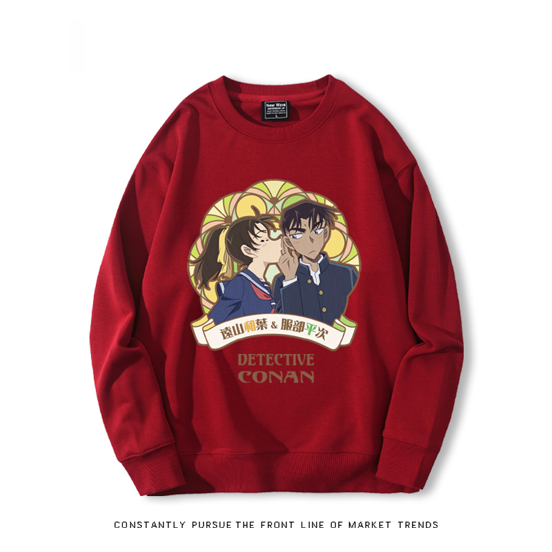 名偵探柯南 聯名2024親子情侶裝 圓領長袖