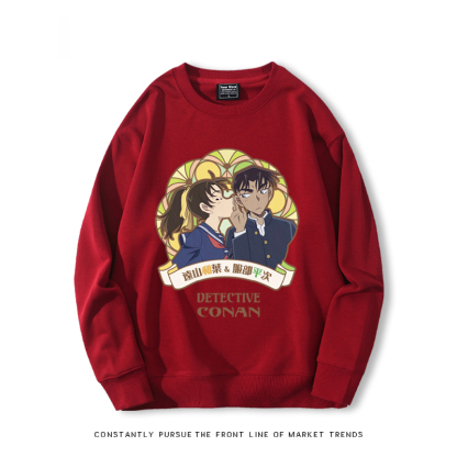 名偵探柯南 聯名2024親子情侶裝 圓領長袖