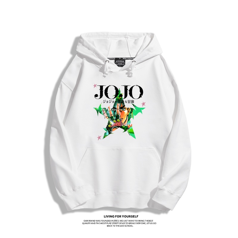 JOJO的奇妙冒險 聯名衛衣2025秋冬新款親子情侶裝連帽衛衣