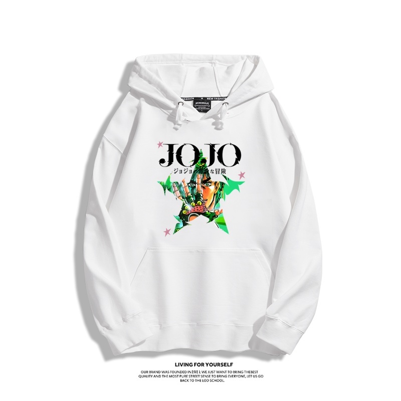 JOJO的奇妙冒險 聯名衛衣2025秋冬新款親子情侶裝連帽衛衣