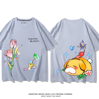 皮克敏PIKMIN4 印花短袖T恤