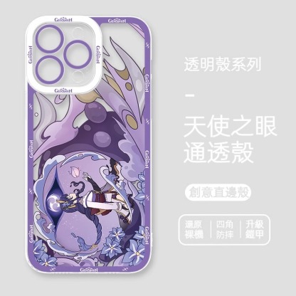 蘋果 系列原神天使眼透明防摔軟殼