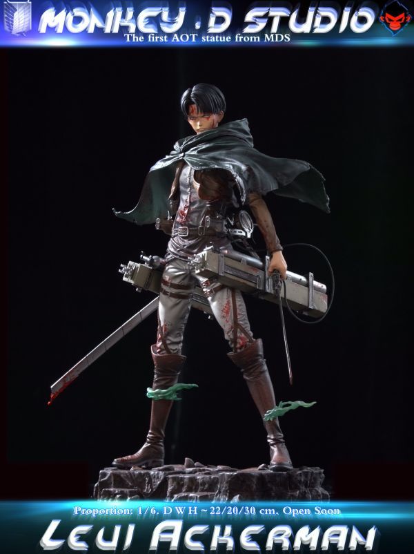 【預購】漫奇工作室 1/6 AOT李維兵長