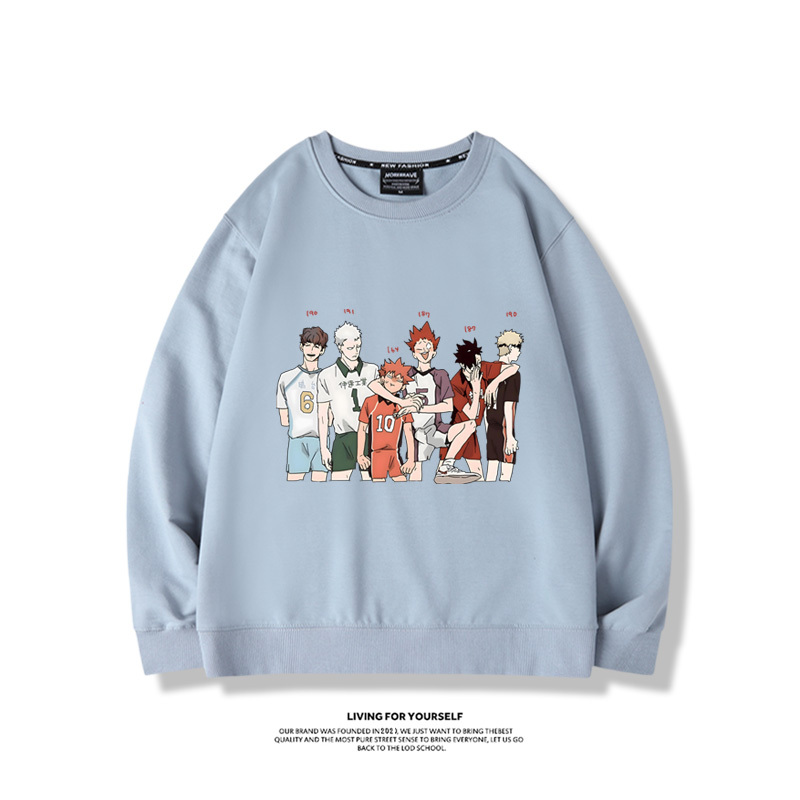 排球少年2024親子情侶裝 圓領長袖