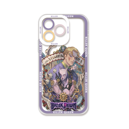 蘋果 系列JOJO的奇妙冒險 天使眼透明防摔軟殼