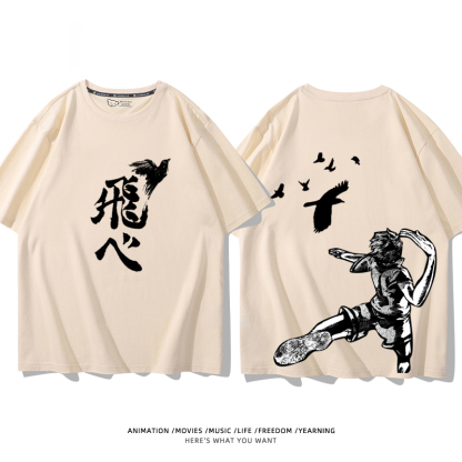 排球少年 2024親子情侶男女同款 純棉T恤