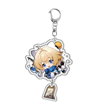 崩壞星穹鐵道愛莉希雅彥卿希露瓦景元白露姬子亞克力鑰匙扣掛飾【單買三件起送】