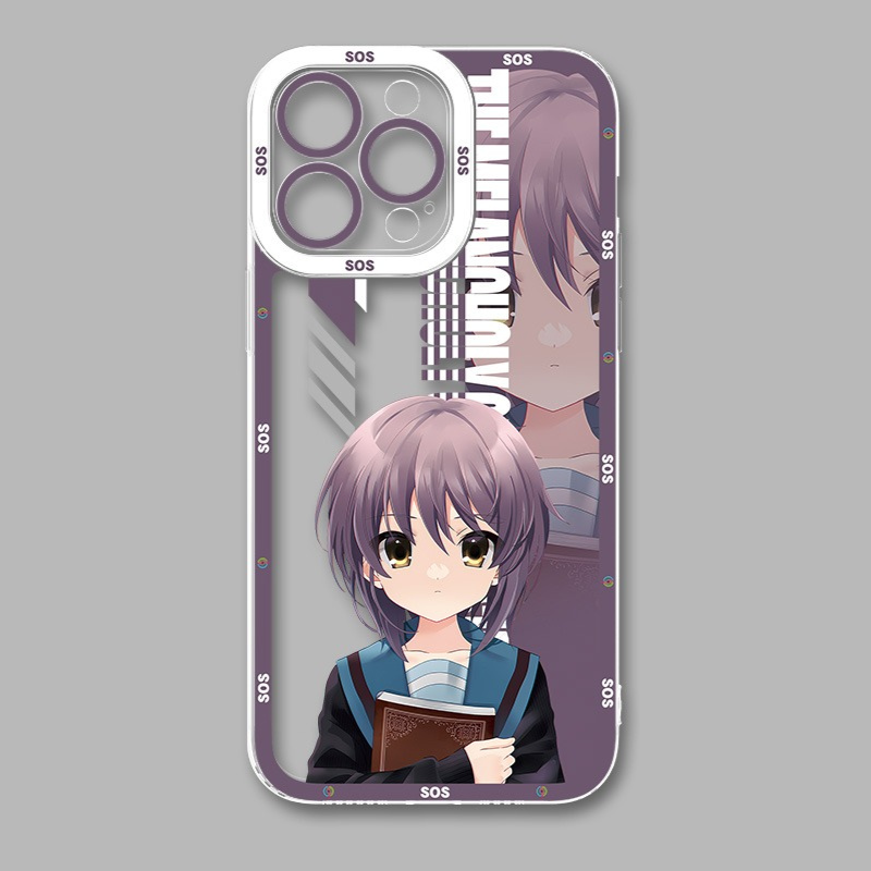 涼宮春日的憂鬱天使眼透明防摔軟殼