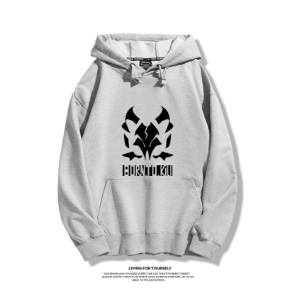 蔚藍檔案聯名衛衣2023秋冬新款親子情侶裝薄絨款連帽衛衣