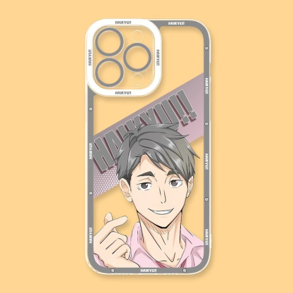 排球少年天使眼透明防摔軟殼