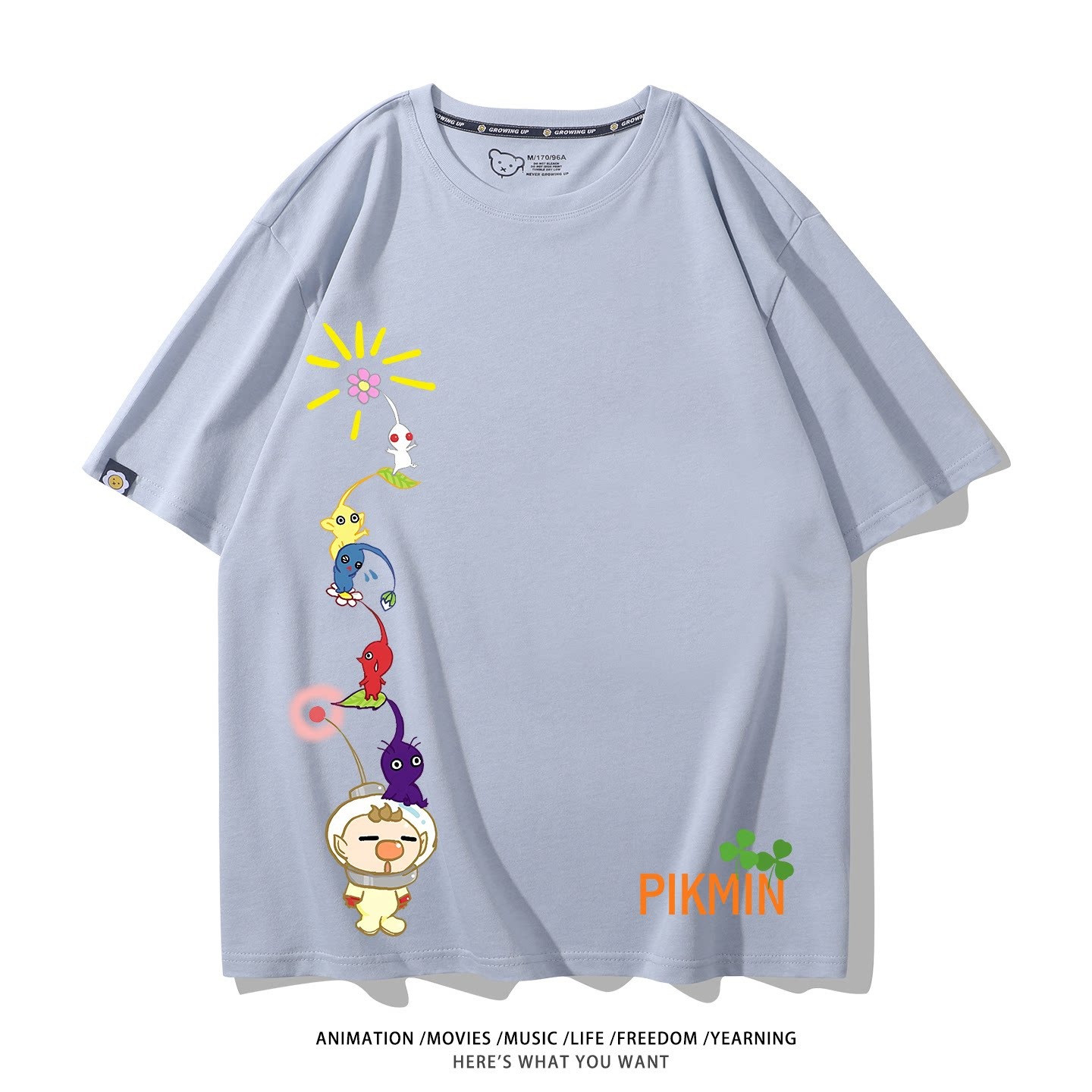 皮克敏PIKMIN4 印花短袖T恤