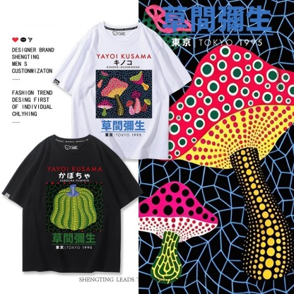 草間彌生 Yayoi Kusama周邊 印花短袖T恤