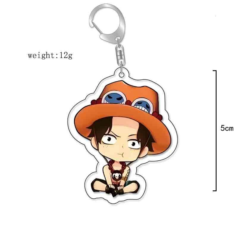 航海王草帽團路飛索隆喬巴羅賓亞力克鑰匙扣 掛飾【單買三件起送】