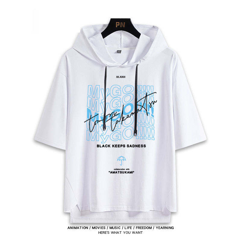 BanG Dream! It’s MyGO 連帽短袖T恤